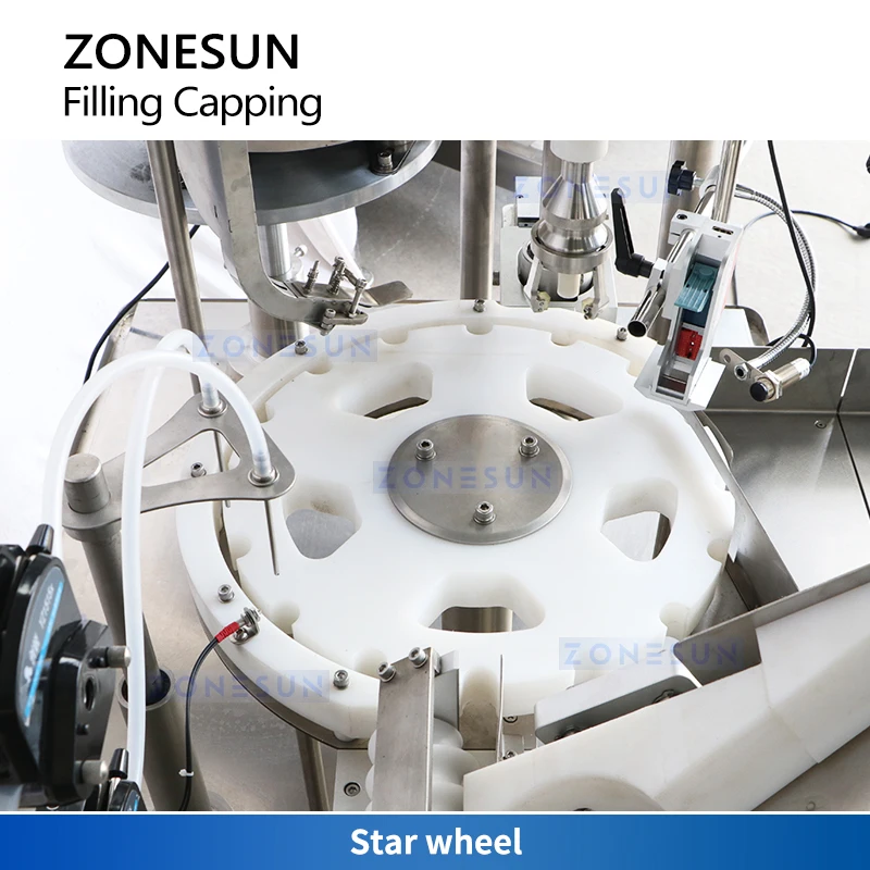Zonesun ZS-AFC37 Monoblock Filler Capper Machine Automatic Bottle Filling and Capping Machine Peristaltic Pump Filler