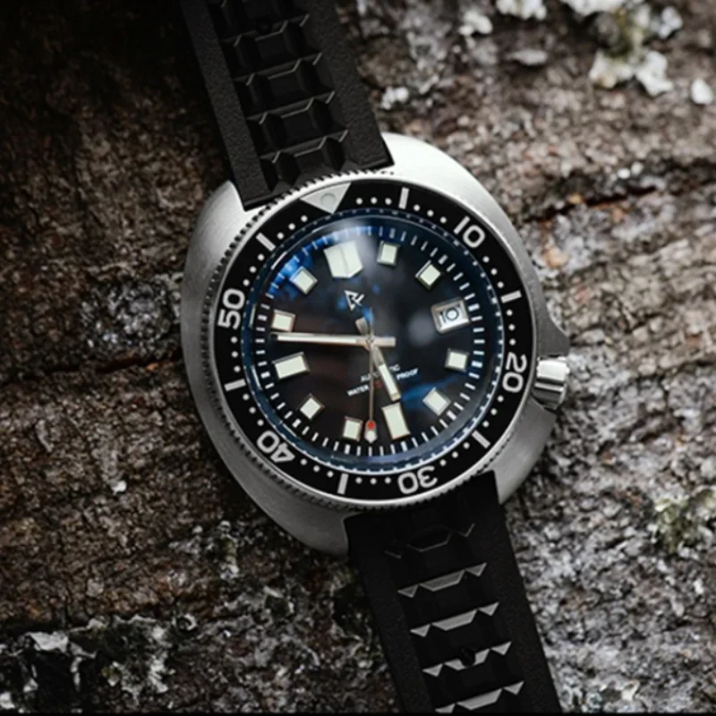 Rdunae 2025 Новые мужские механические часы NH35A R2X из нержавеющей стали для дайвинга со светящимся сапфировым стеклом AR-покрытие Reloj Hombre