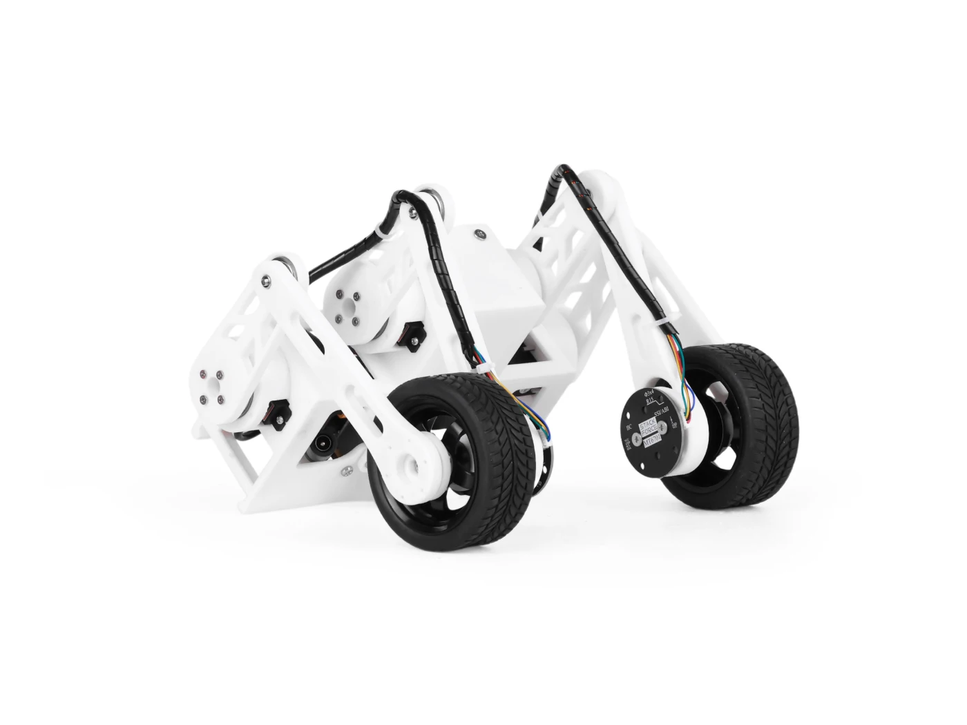 Bipedal Wheeled Robot Mini Wheeled-Legged Robot Kit Self-Balancing with ESP32,FOC Motor Control,Wireless,Open Source