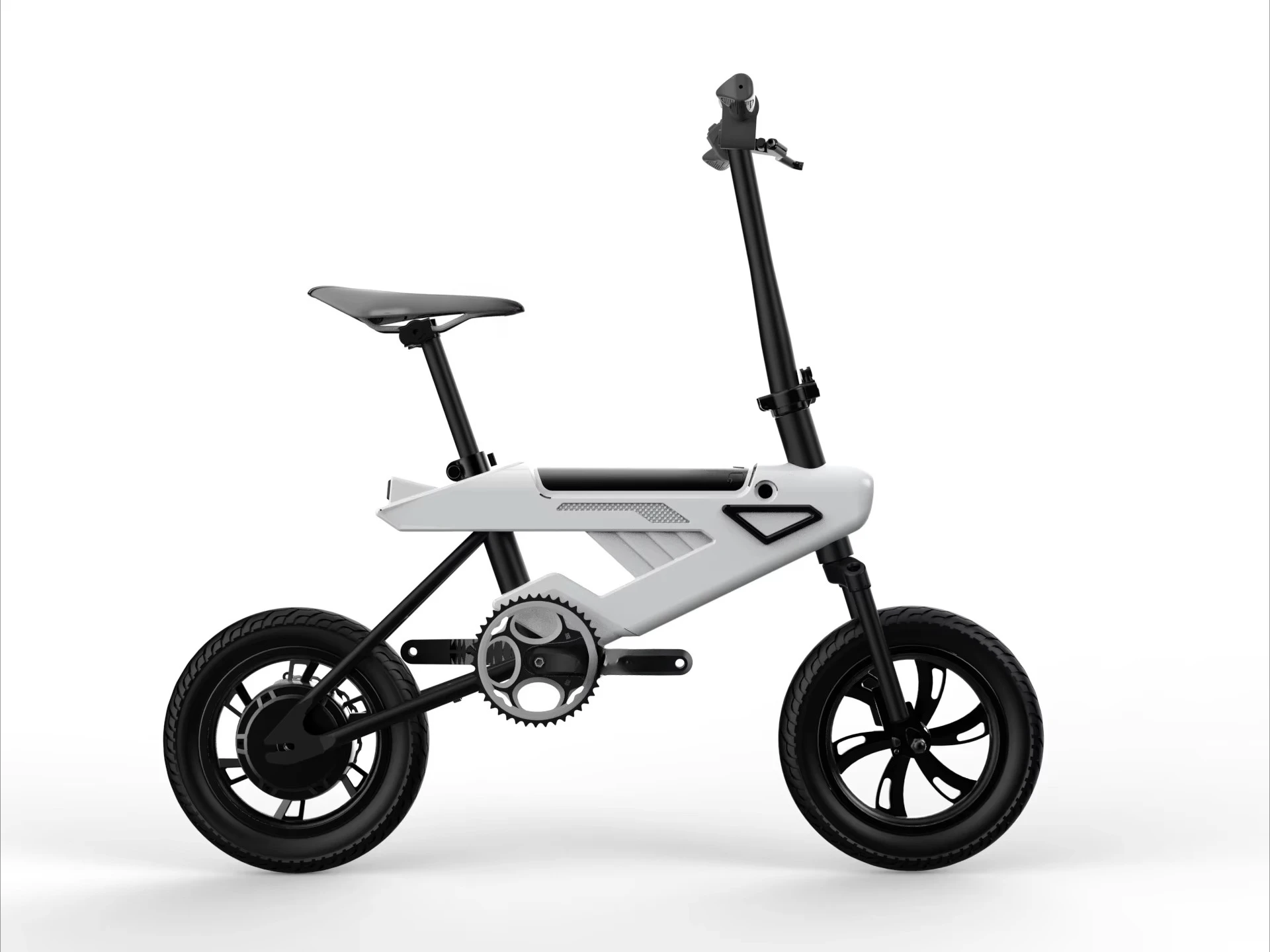 DXY is a lightweight and compact commuter electric bicycle with a removable battery, suitable for adults and teenagers