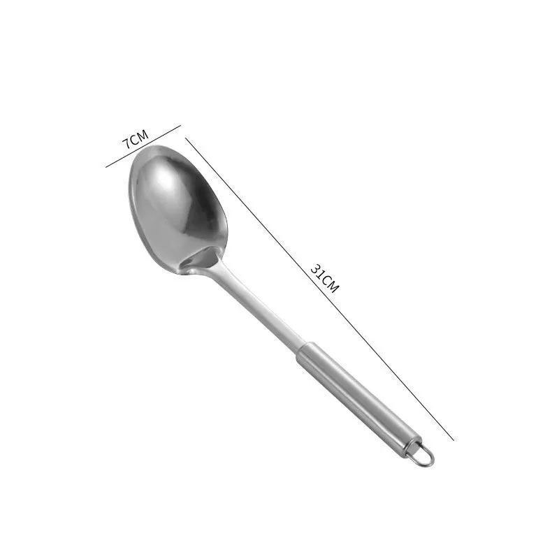 10 Pcs Stainless Steel Cooking Utensil Set Kitchen Baking Spoon Spatula Bbq