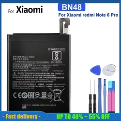 BN48 BN 48 5000mAh Replacement High Quality Mobile Phone Battery For Xiaomi Redmi Note 6 Pro Smartphon Batteries