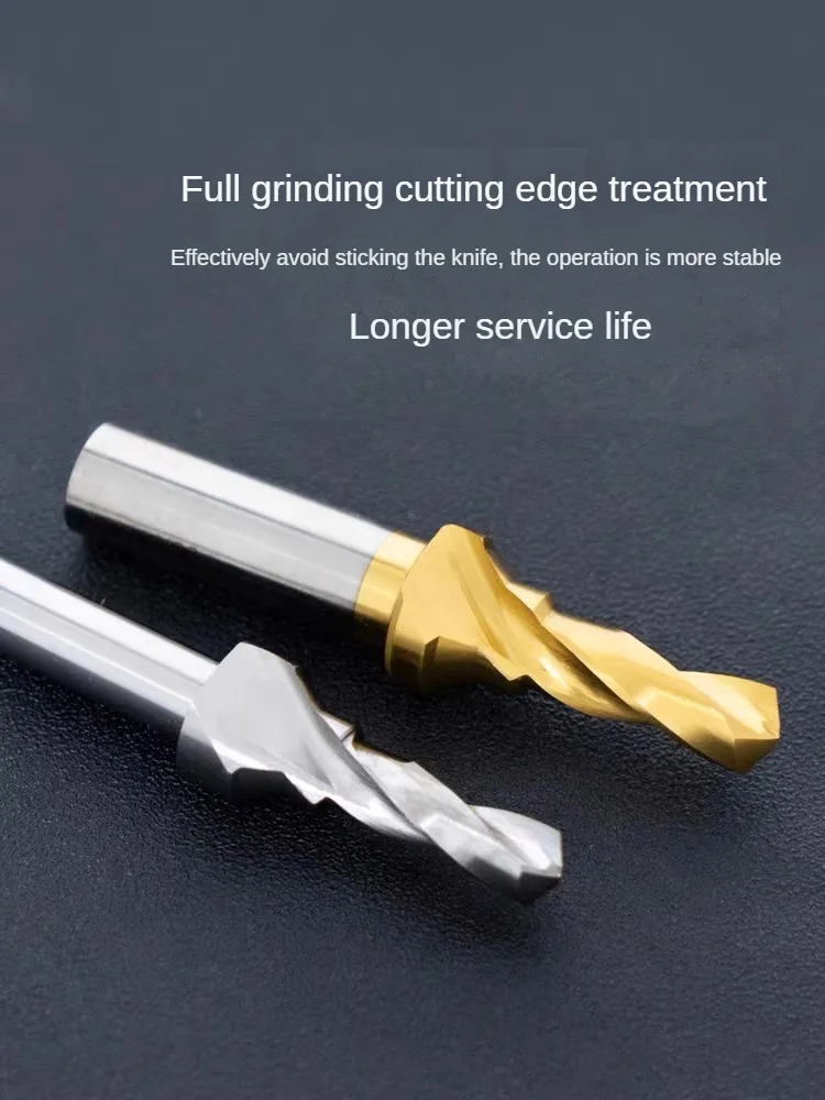 HSS C-type center drill, composite center drill, step drill, integrated chamfering of tapping drill bit, coating 3/4/5/6/8/10