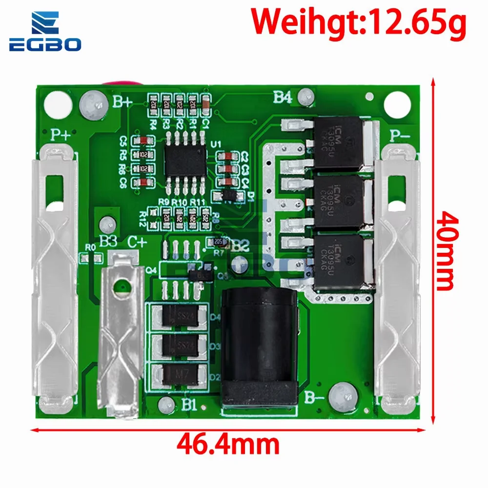 1~2PCS 5S 21V 18V 3MOS 20A Battery Charging Protection Board Li-Ion Lithium Battery for Power Tools