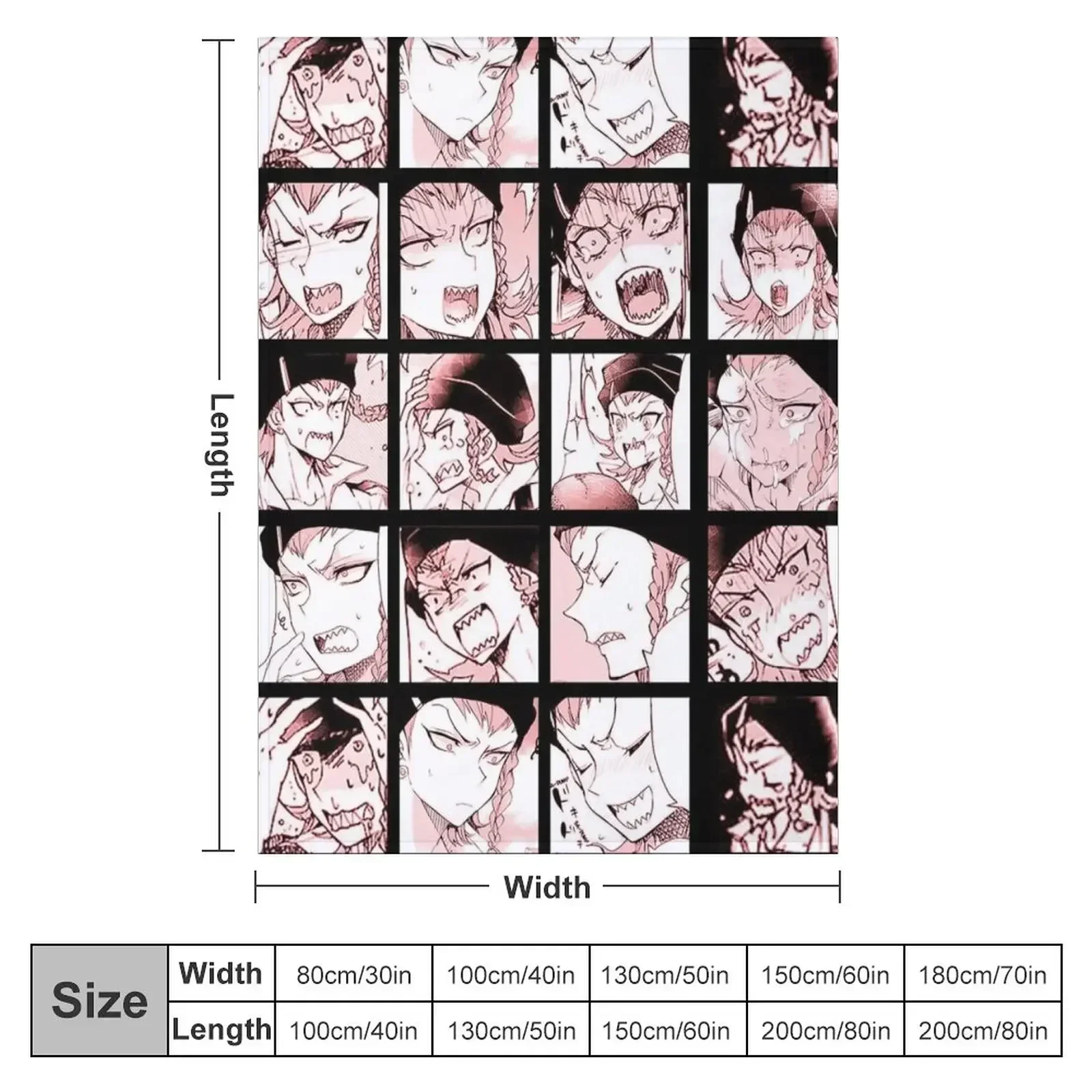 Kazuichi Manga Collection (Colored) Throw Blanket Comforter heavy to sleep Luxury Brand Blankets