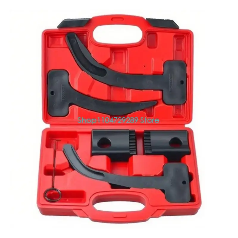 D8KE Engine Maintenance Timing Tool with Molded Carry Case, Camshaft Locking Set for Service Use and Storage Order