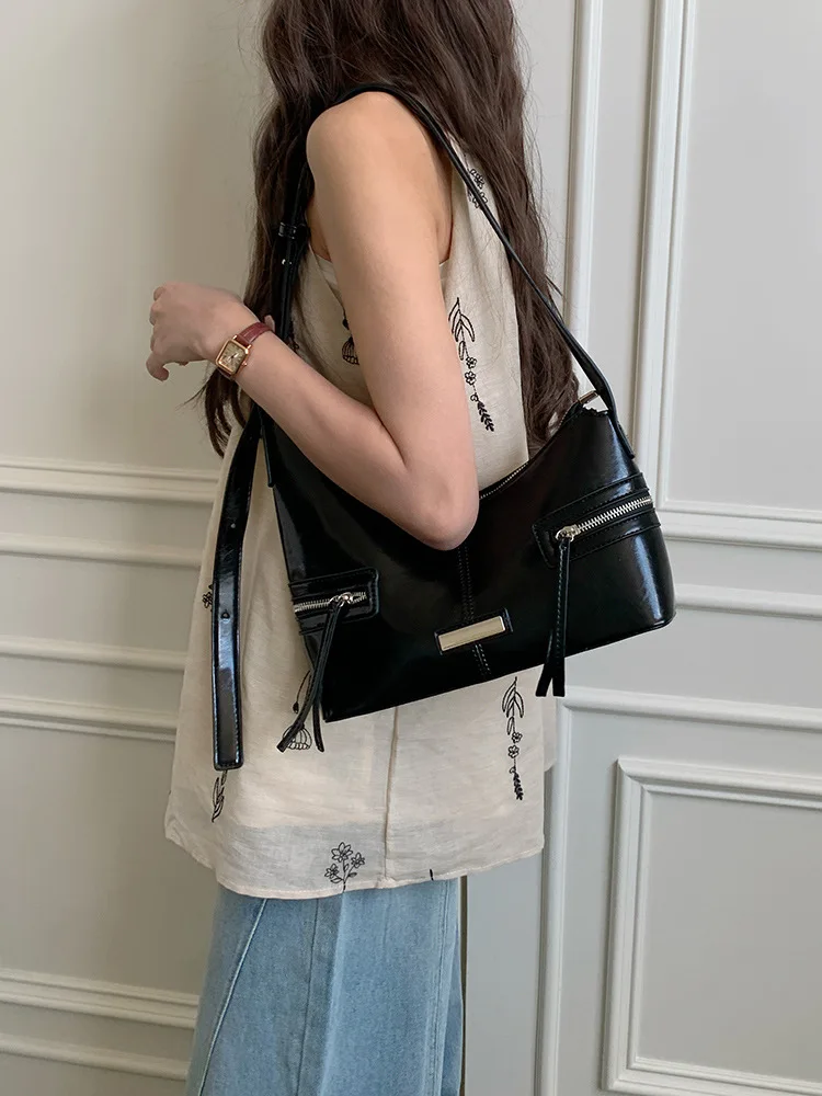 

CGCBAG Fashion y2k Luxury Brand Handbag Women High Quality PU Leather Female Shoulder Bag Casual Designer Crossbody Tote Bag