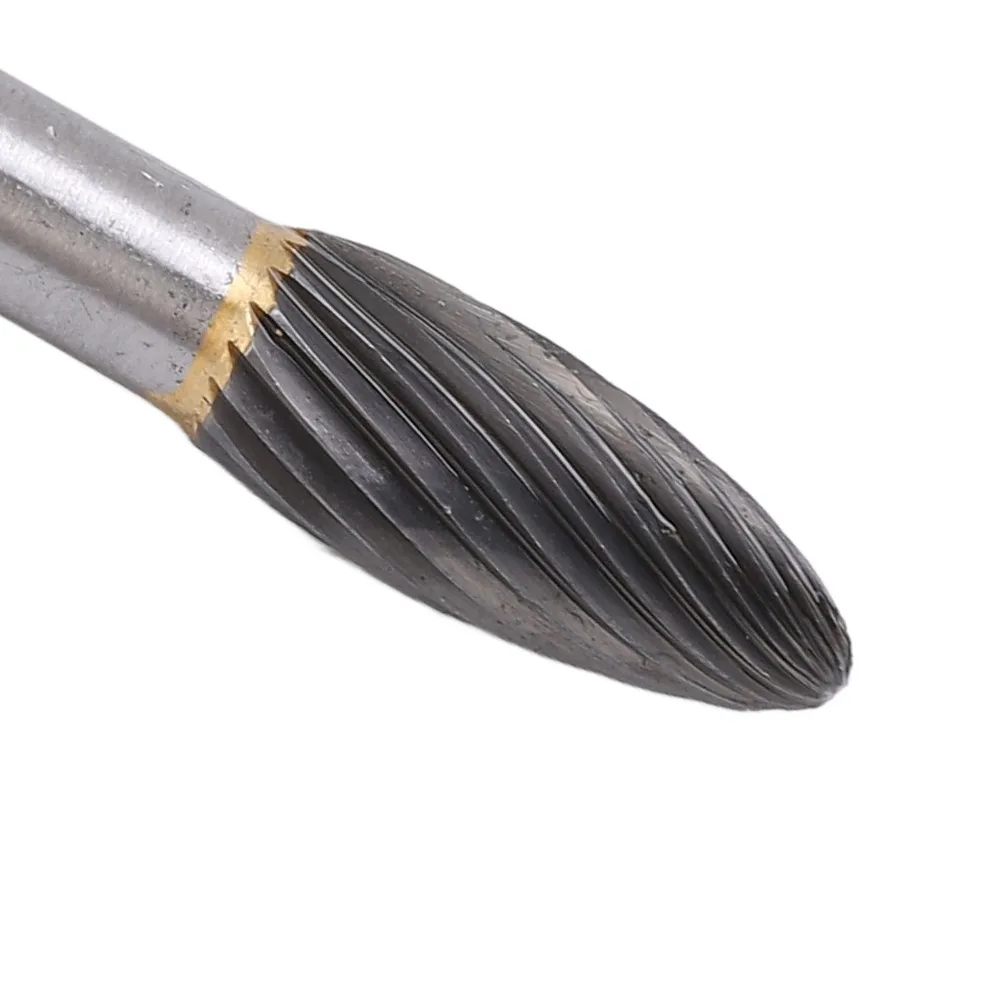 Professional Alloy Steel Carbide Rotary Burr Single Cut Wear-Proof Die Grinder Bit Universal Cutter Drill Bit Weld Seam Trimming