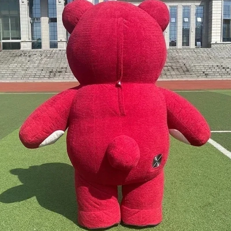Mascota inflable de 260cm, oso de fresa, Lotso, disfraz de dibujos animados de peluche, ceremonia publicitaria, accesorios de fiesta de animales, disfraces de Cosplay