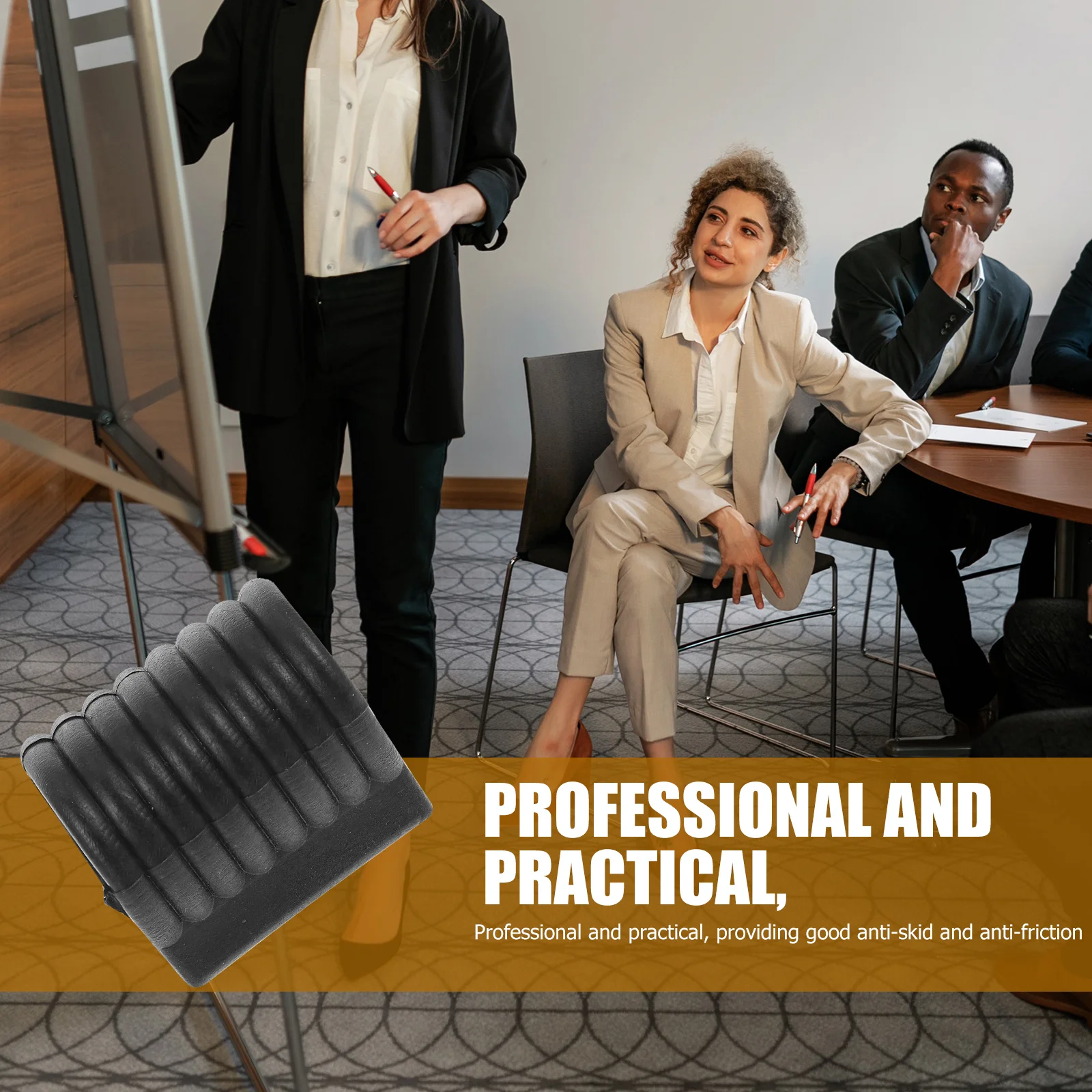 

50Pcs Plastic Chair Leg Pads Furniture Feet Pads Reusable Non-Slip Chair Feet Tips for Hardwood Floor Protection