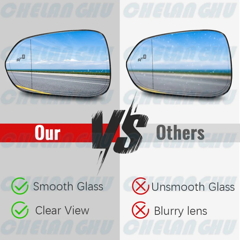 Pair Left And Right Heated Blind Spot Blind Line Mirror Glass For Lexus RX350 RX450H NX200T NX300 2016 2017 2018 2019 2020