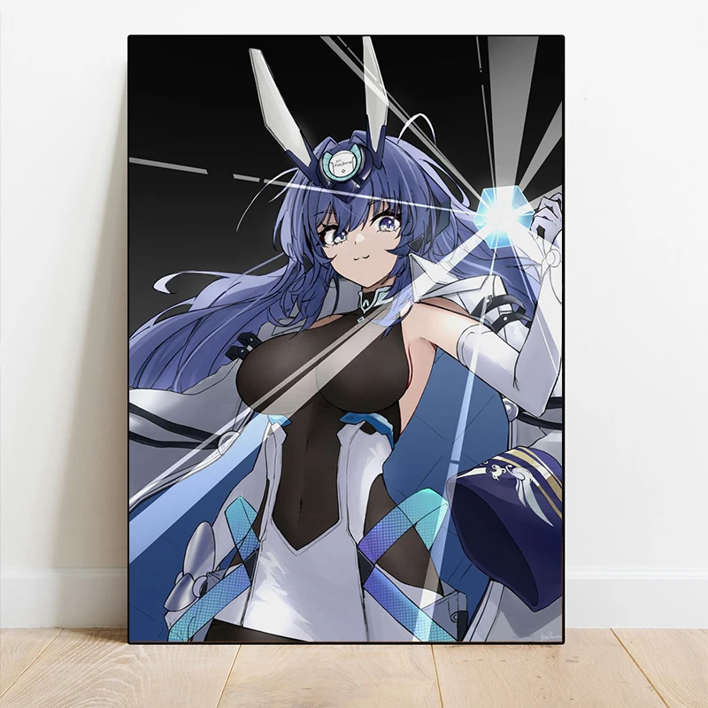 Hot Anime Character Series Azur Lane Printed HD Sexy Poster Decor Canvas Painting Cartoon Wall Art Pictures for Bedroom Decor