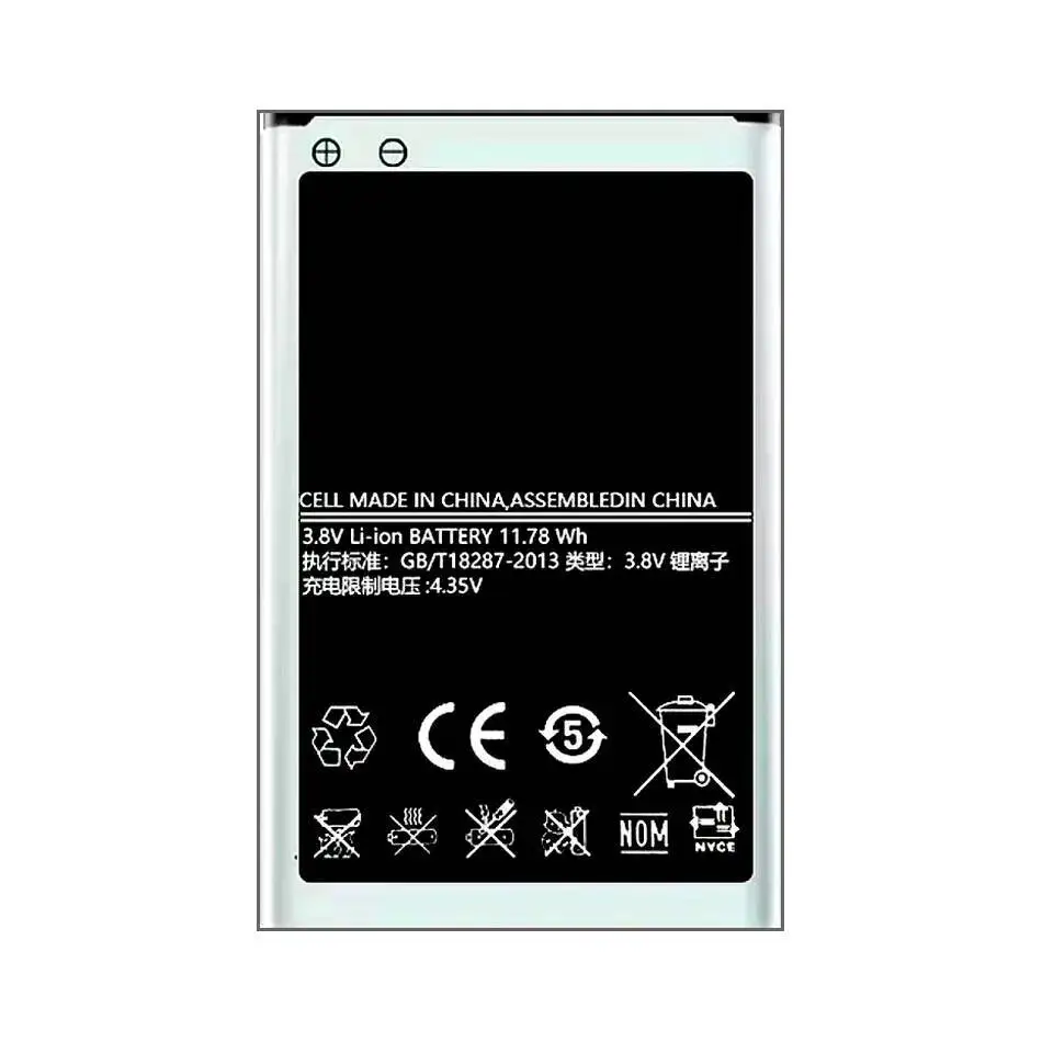 

Battery EB-BN750BBC EB-BN750BBE 3100Mah For Samsung Galaxy Note 3 Iii Neo N7505 N750 N7506V N7508V Mini N7502