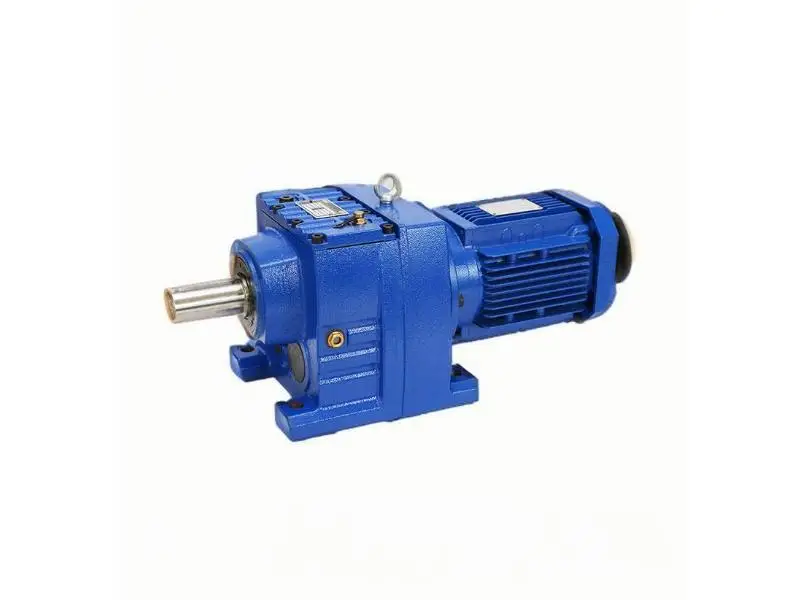 R77 Series 3KW High Load Helical Gearbox Reducer High Torque Helical Gear Transmission Gearbox for Machinery Industry