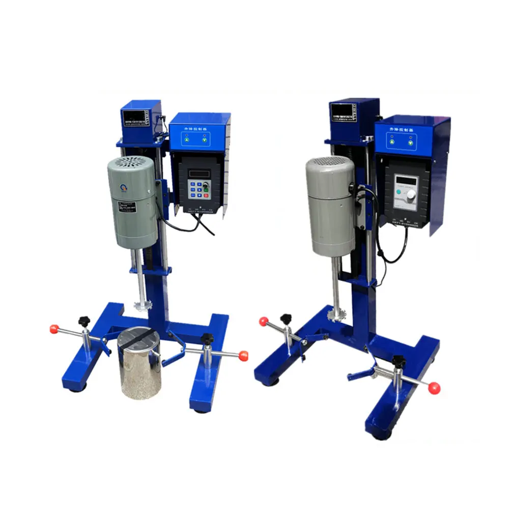 5kg High Speed Disperser Laboratory Mixer Homogenizer Grinding Dispering Machine 1~5kg Paint ink Dispersion Machine