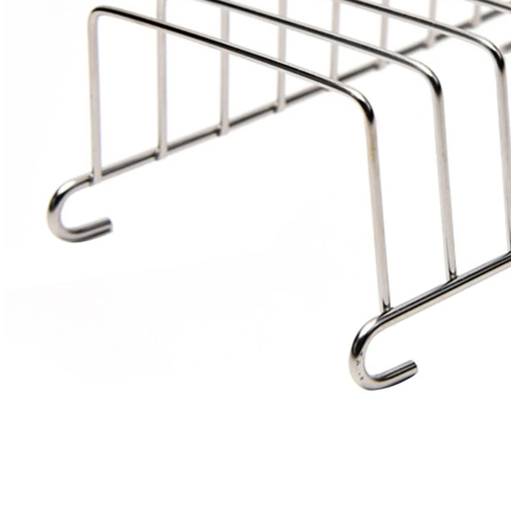 Stainless Steel Bread Cooling Rack Toast Loaf Stand Restaurant Cooling Grid Rectangle Air Fryer Accessories Home Pancake Holder