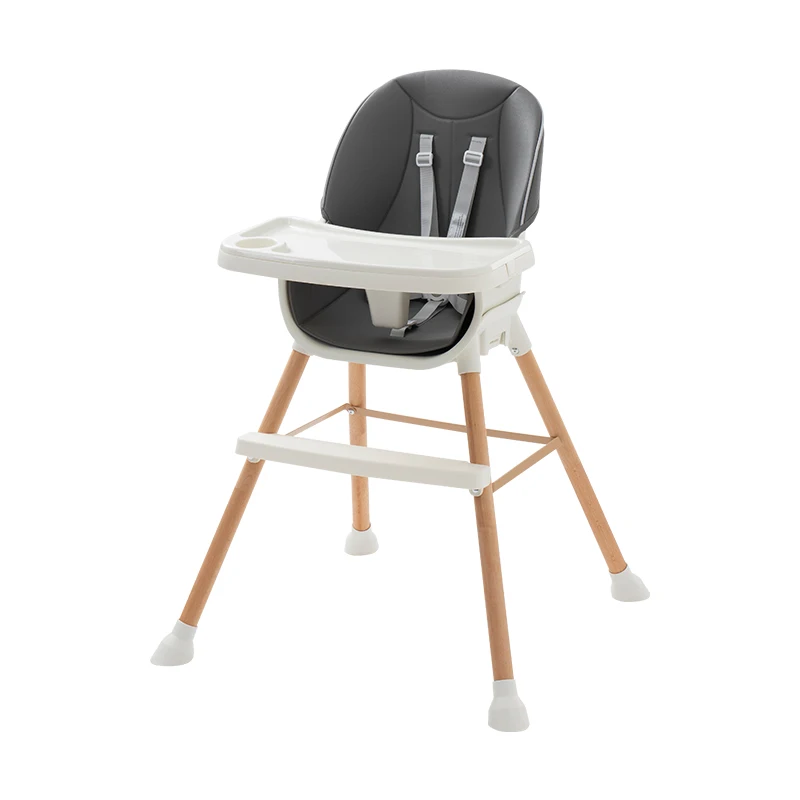 High quality multi functional plastic metal free install kid children baby eating feeding dining baby high chair