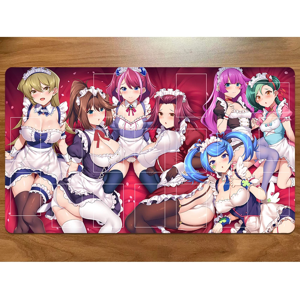

Yu-Gi-Oh 5Ds ARC-V Playmat Game Card Pad YGO Anime Girls Mat Yugioh TCG OCG Mat-378