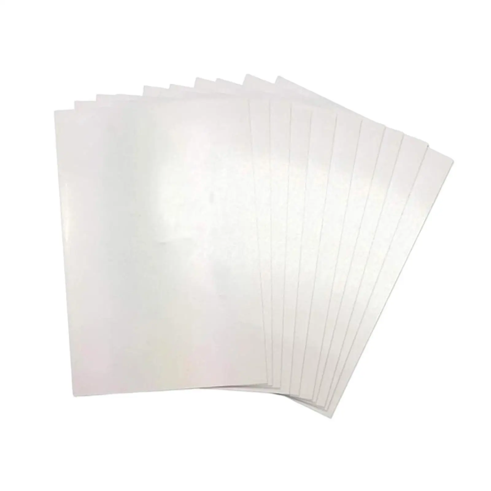 Heat Shrink Sheets Blank Film Paper BOPS Material DIY Shrinkable Art for Keychain Pendant Accessories