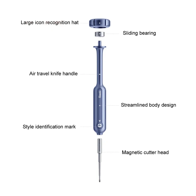 Qianli 2D Flying Fish Screwdriver Set Precision Multi Type Magnetic Screw Bit For Mobile Phone LCD Screen Openning Hand Tools