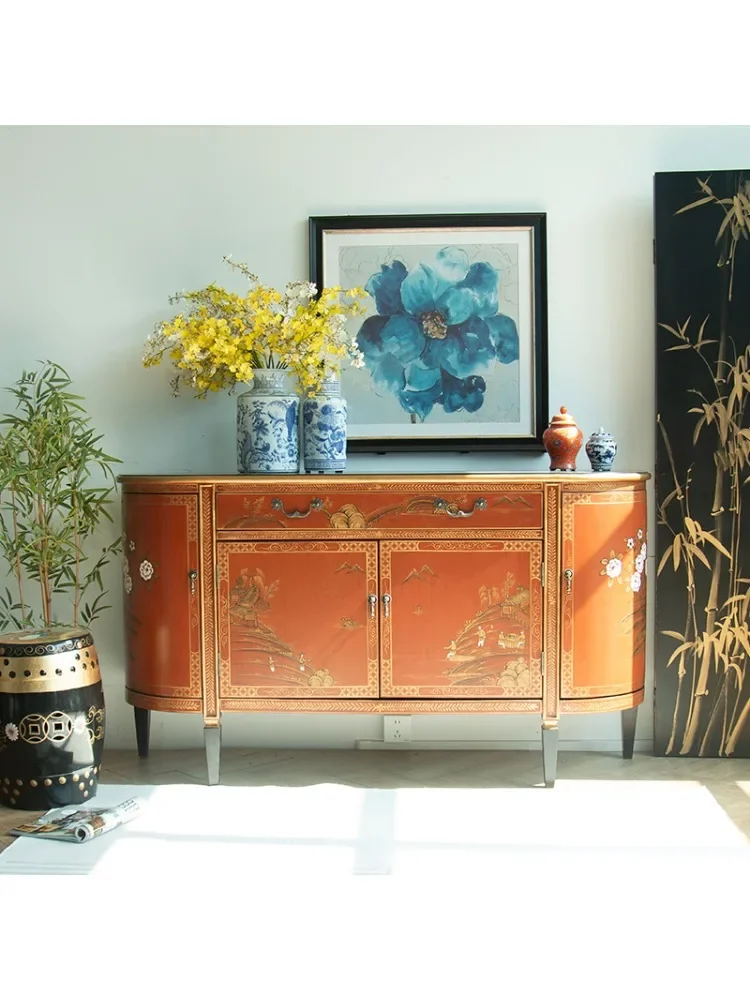 

Входной шкаф из массива дерева, окрашенный шкафчик для персонажей, настенный шкаф для гостиной, прихожей