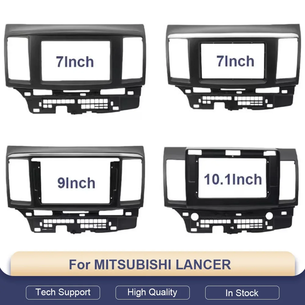 

frame car radio frame android car player car panel for MITSUBISHI LANCER 2010 10inch