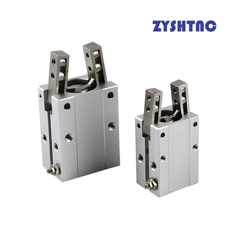 Free Shipping SMC Type MHC2/HFY Angular Style Aluminium Clamps Air Cylinder MHC2 10D 16D 20D 25D 32D HFY12 HFY16 HFY20 HFY25