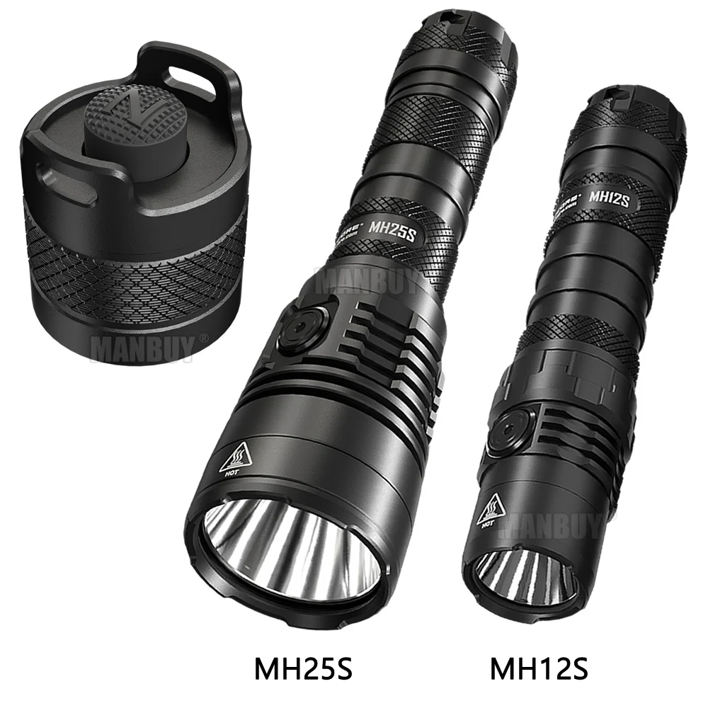 NITECORE NTC2i NTC2 U-SHAPE Tactical TAILCAP Switch 27.2mm Diameter 21700 Flashlight MH12S MH25S MH12V2 MH25V2 P20ix P10ix P30i