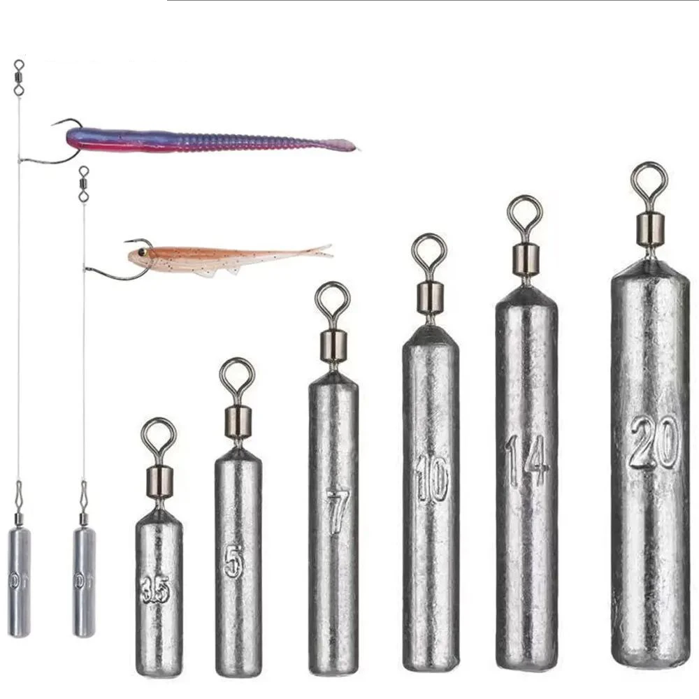 10 Stück/Set Angelblei 3,5g 5g 7g 10g 14g 20g Angelgewichte Karpfenangel-Köder Angelzubehör