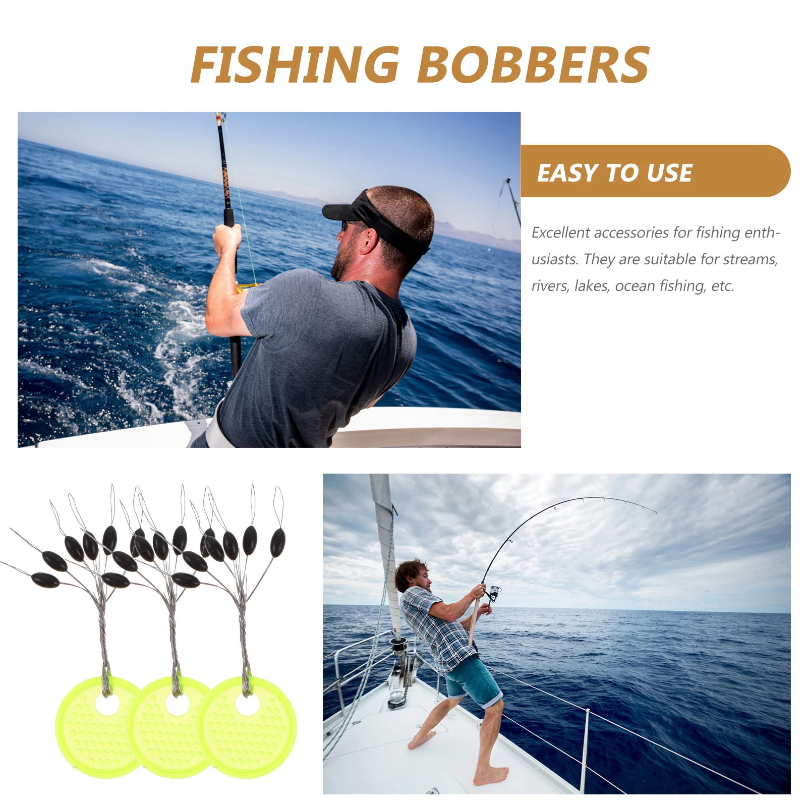 

100 Pcs Olive-shaped Space Beans Fishing Rubber Beads Stop Stopper Small Stops for Stoppers Line