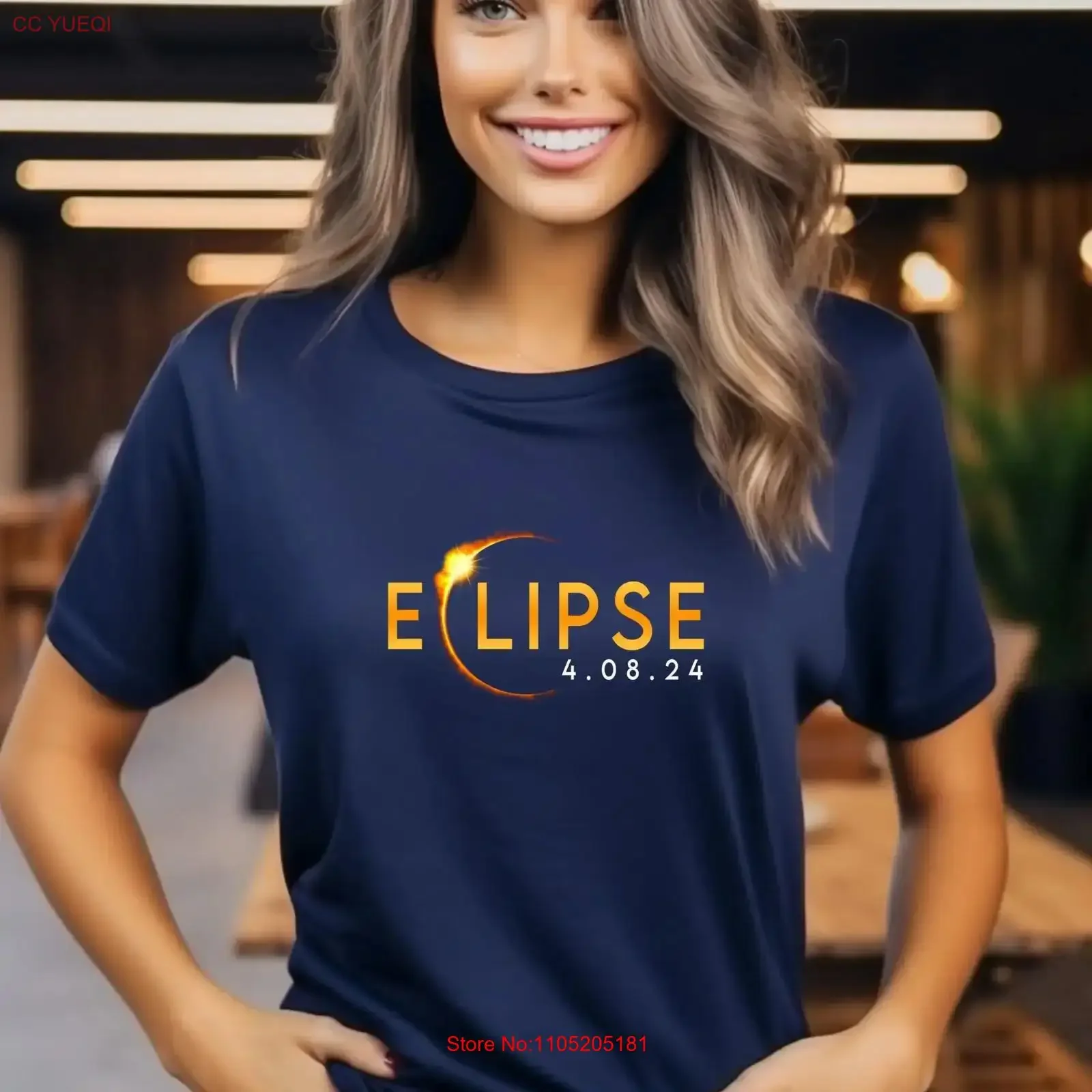 Total Solar Eclipse 2024 T Shirt Astronomy Spring America Souvenir USA Map vintage Washed Stylish Comfortable Breathable homme