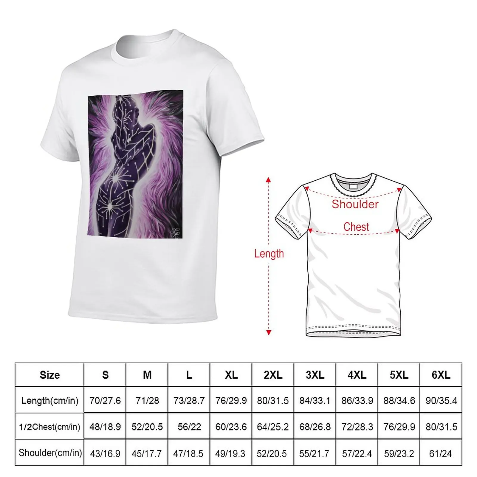 New Emergence - Energy Body Female Figure T-Shirt Short sleeve new edition t shirt Men's clothing