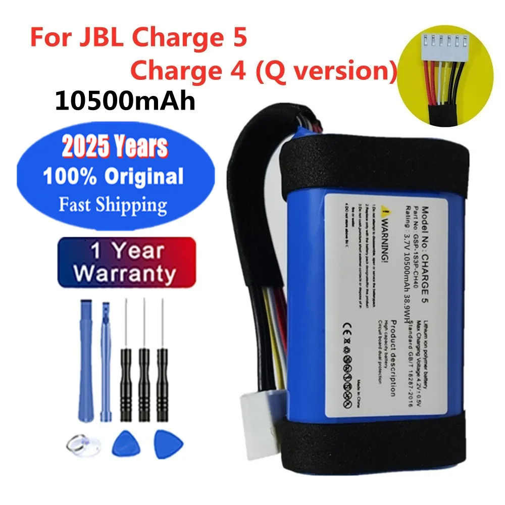 2025 Year Original Battery For JBL Charge 3 4 5 1 2 / Flip 3 4 5 6 1 2 / Xtreme 3 2 1 / Boombox 1 2 3 Wireless Bluetooth Speaker