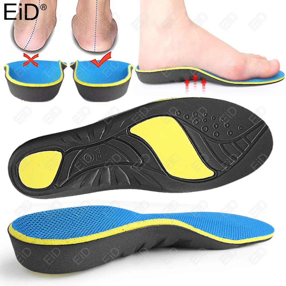 Orthotic Insole Arch Support Flatfoot Running Insoles for Shoes Sole Lightweight Orthopedic Insole For Feet Ease Pressure Unisex