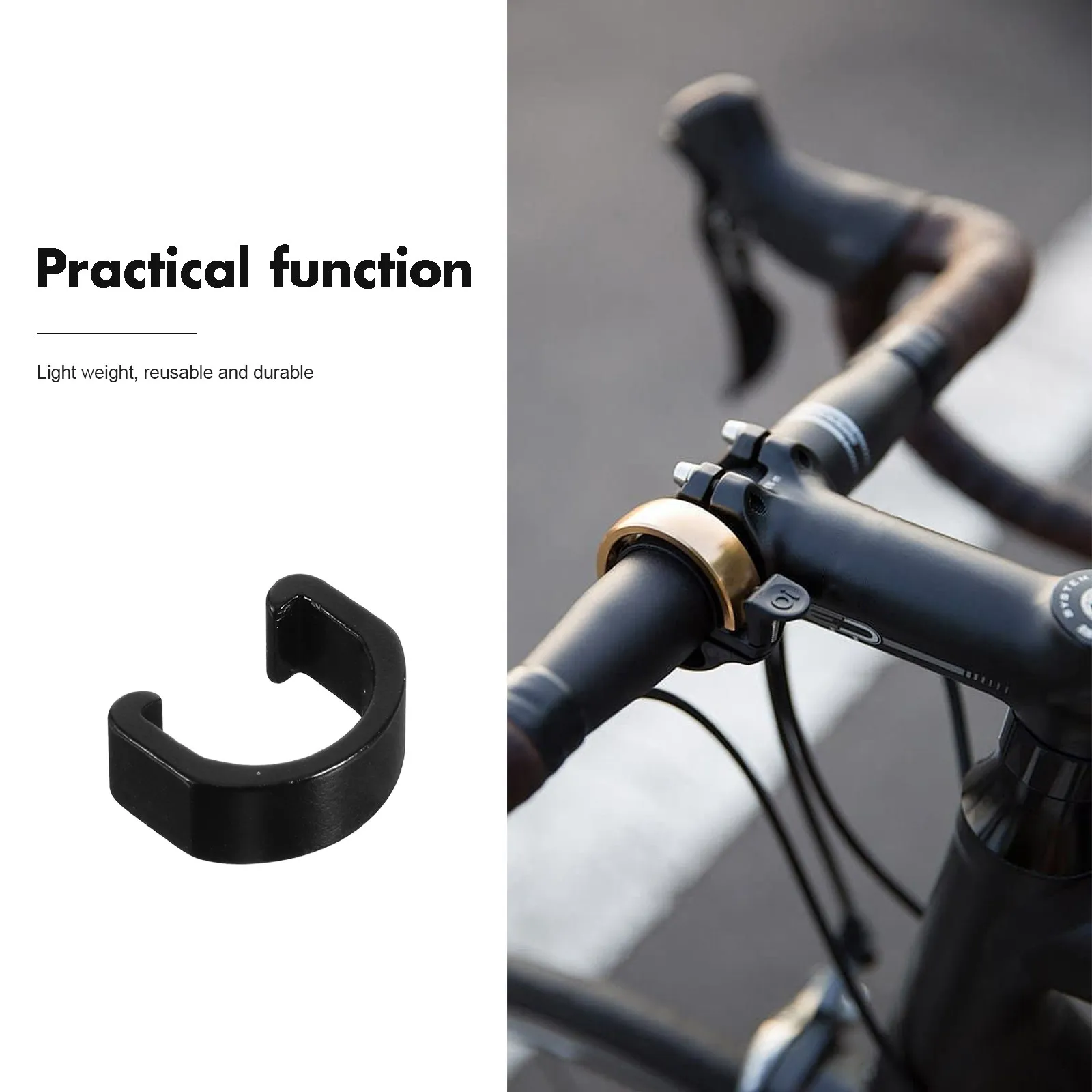10Pcs U Type Cable Clips Aluminum Alloy Bike Line Fixing Clamps for Mountain Road Bicycles Brake Cable Holders Lightweight