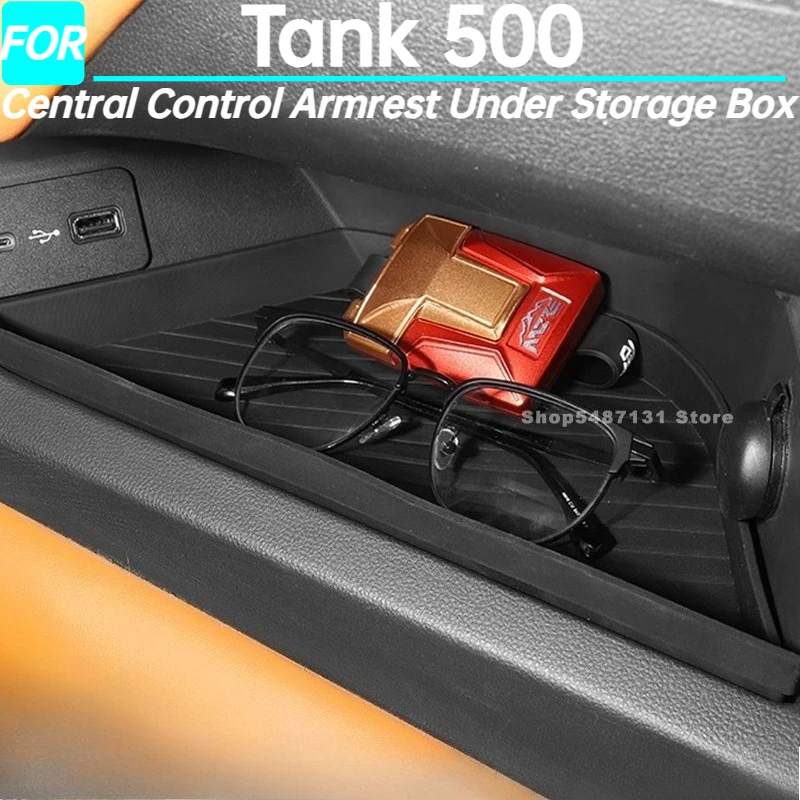 

Car Central Control Armrest Under Storage Box for Tank 500 Interior Accessories 2022 2023 2024 2025