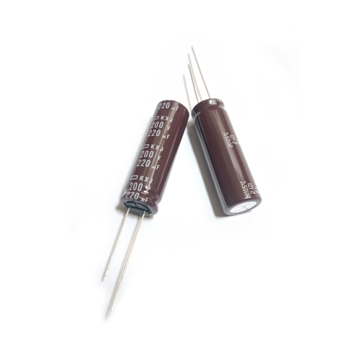 5PCS 200V220UF KXJ 12.5X40 NIPPON CHEMI-CON Original New NCC Electrolytic Capacitors EKXJ201ELL221MUP1S Long Life