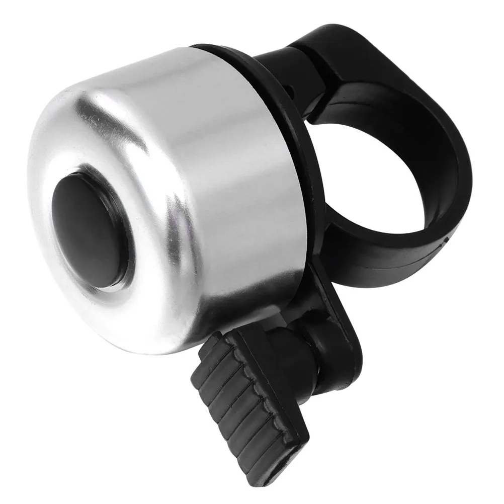 

10Pcs Bike Bell Aluminum Alloy Anti-Rust Loud Thumb Press Ring Bell Accessories for Mountain Road Folding Bikes