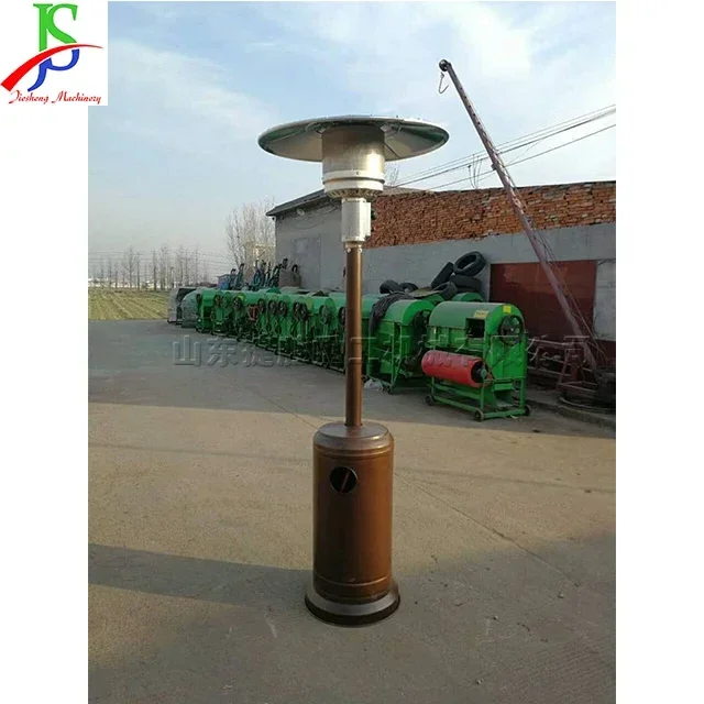 Outdoor portable umbrella heater Winter household gas hot blast stove Large area umbrella liquefied gas factory workshop natural