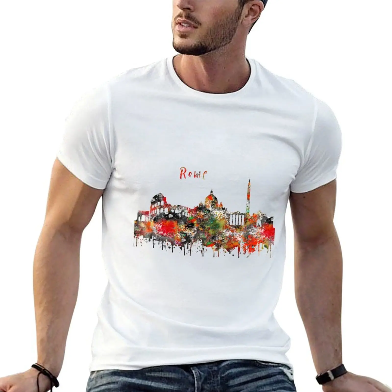 

Rome T-Shirt t shirt custom print printed t shirts for man T-Shirt