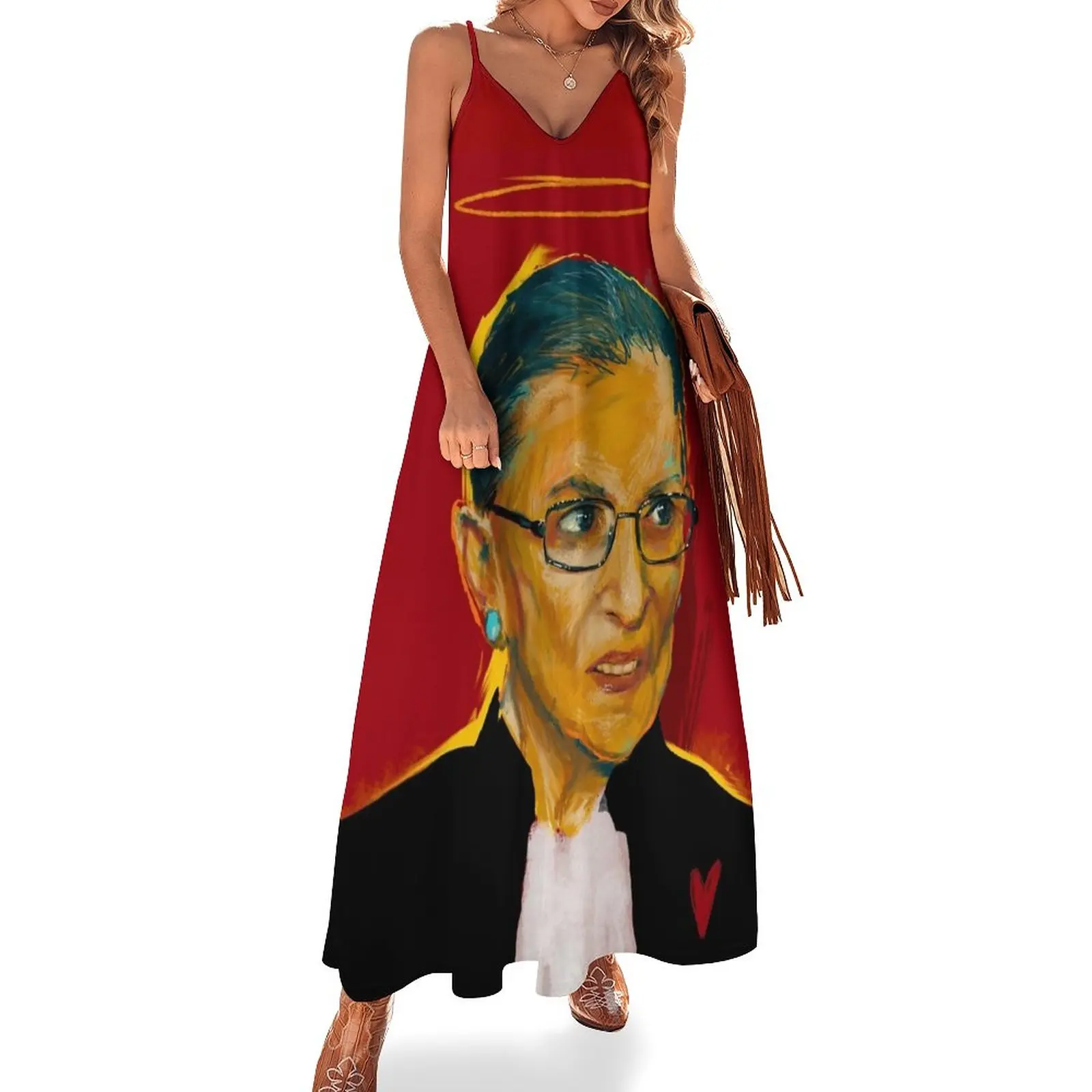 

A loving tribute to RBG Sleeveless Dress women's dresses luxury summer clothes for women clothes for women