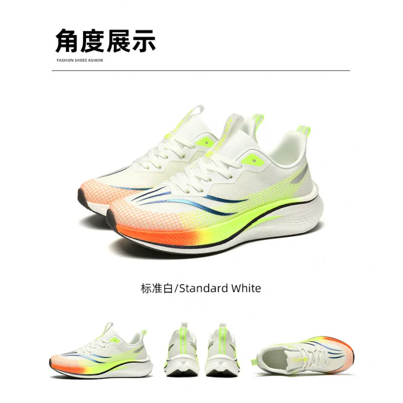 

Обувь для спорта и отдыха, мужская обувь, туфли для марафона на воздушной подушке большого размера, всесезонная резина, износостойкая, анти