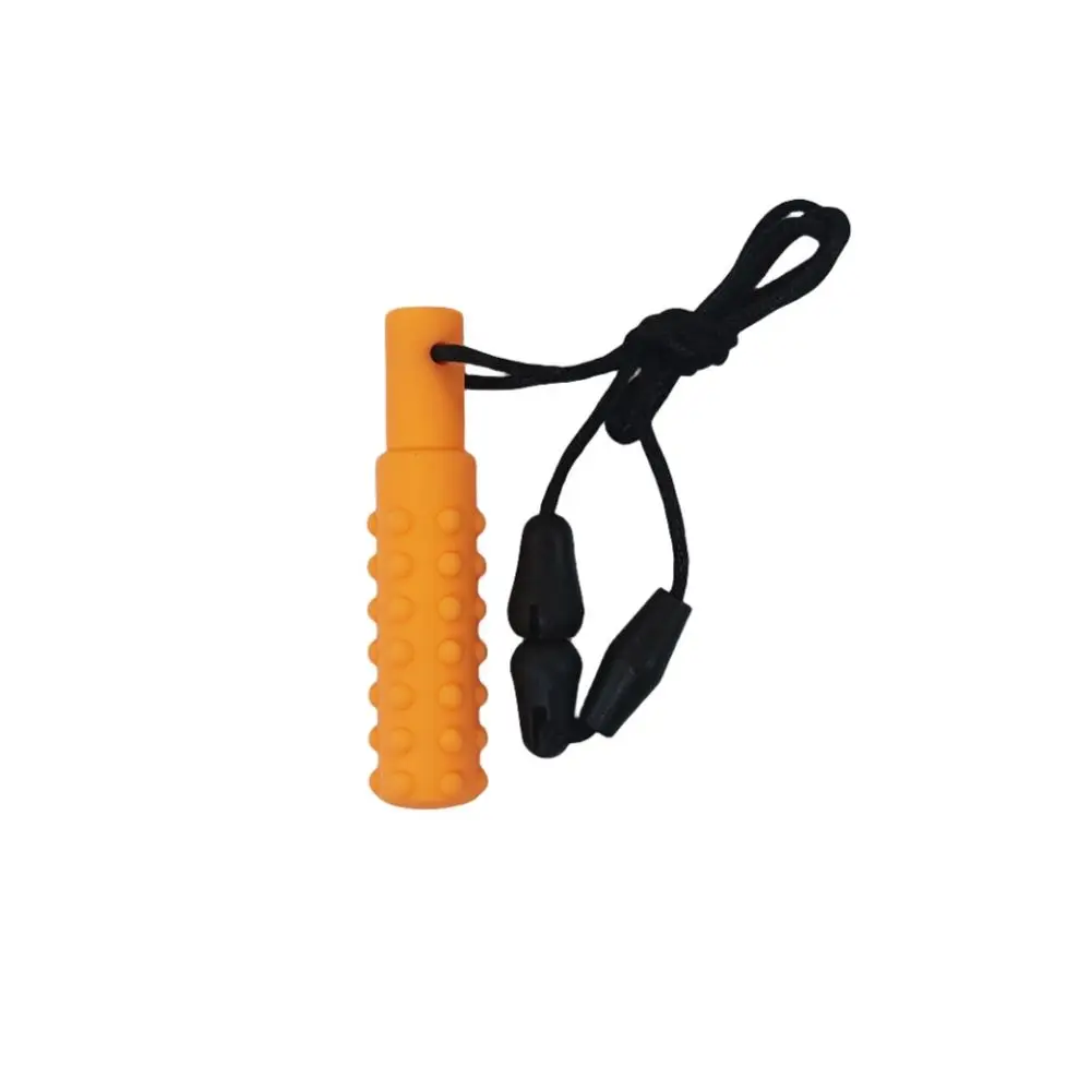 Useful Silicone Kids Teether Necklace Pacifier Pendant Baby Care Teething Sensory Chew for Autism ADHD Biting