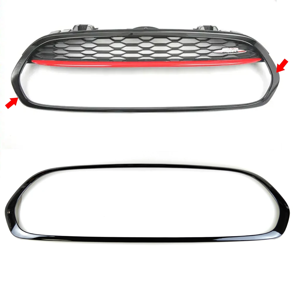 Brand New ABS Plastic UV Protected Mini Ray Style Front Grill Surround For Mini Cooper F54 F55 F56 F57 F60 (1PCS/SET)