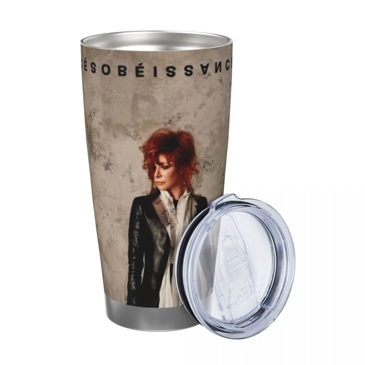 Mylene Farmer Nevermore 20oz Stainless Steel Insulated Thermal Coffee Car Cup Cold Hot Mugs Vacuum Flask