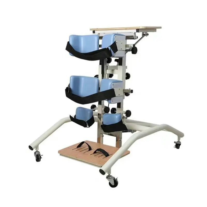 Standing frame tilt liftable multi-functional rehabilitation training lower limb leg correction training for the disabled