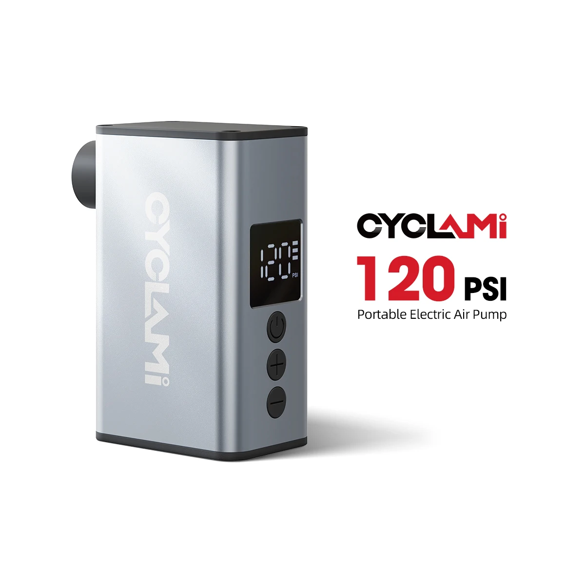 AliExpress CYCLAMI A3 mini Portable Bike Air Pump 120 PSI Compact Electric Tire Inflator Tpye-C Aluminum Alloy Fast Inflation for MTB Road