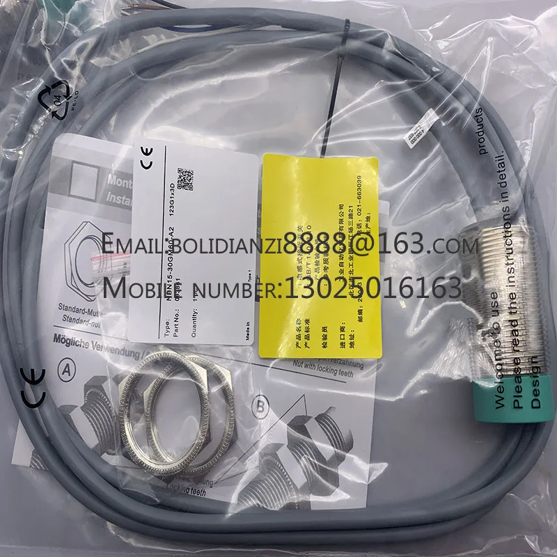 New proximity switch sensor NBN15-30GM60-A2 NBN15-30GM60-A0 One year warranty In stock