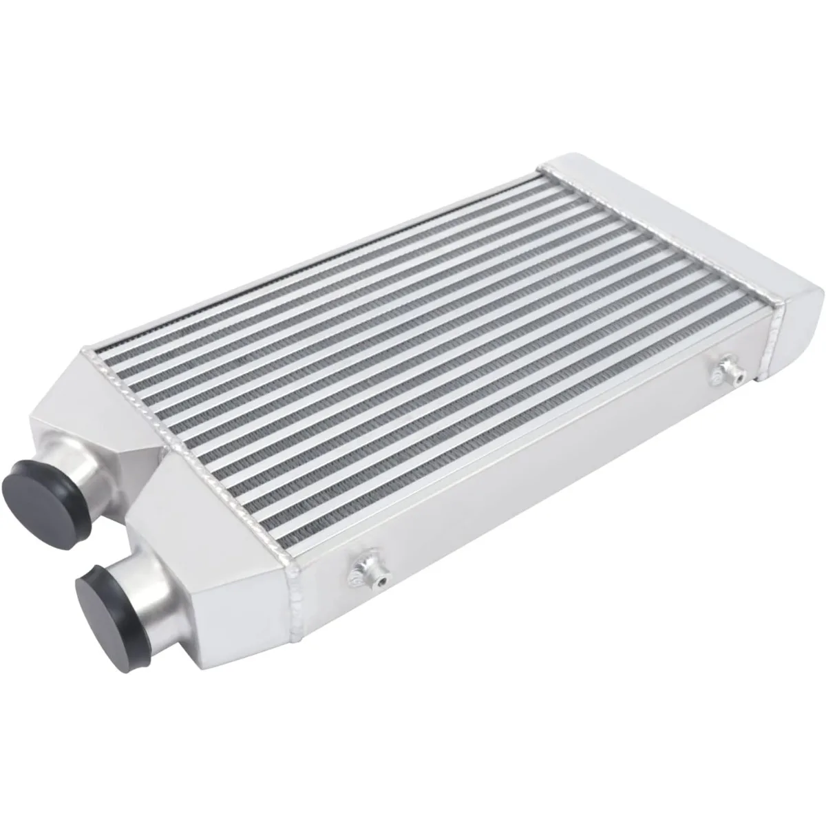 

Турбоинтеркулер (25x11x3 дюйма), универсальный алюминиевый охладитель наддувочного воздуха с входом/выходом 2,5 дюйма для автомобилей и грузовиков, модернизация дизельных двигателей