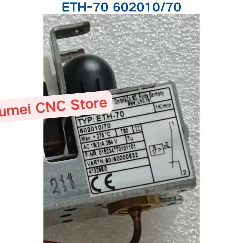 Second-hand test OK Mechanical temperature switch ETH-70 602010/70 60000532 If you need other specifications, please consult